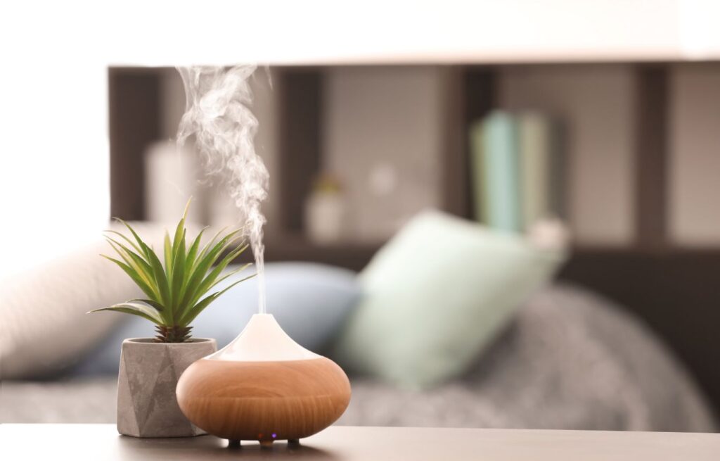 An aromatherapy diffuser